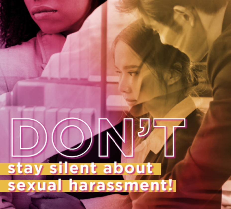 SEXUAL HARASSMENT AT WORKPLACE : WHAT CAN YOU DO ?